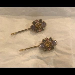 (NWOT) Jewel Hair Clips